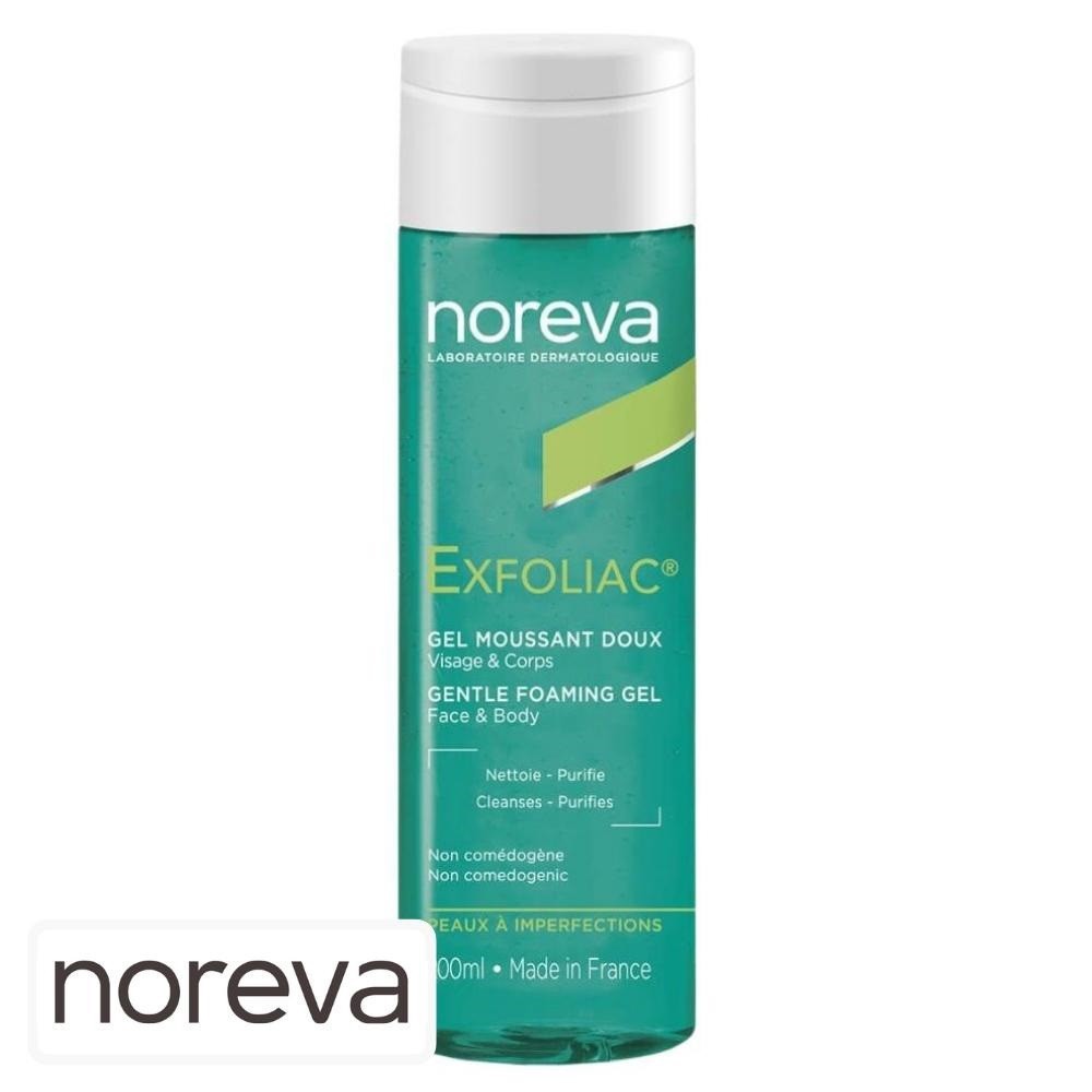 Noreva Exfoliac Gel Moussant Doux Nettoyant Purifiant – 200ml