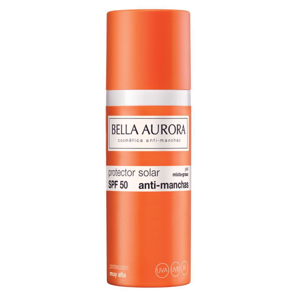 Bella Aurora Écran Solaire Anti-Taches Peaux Mixtes & Grasses Spf50 – 50ml